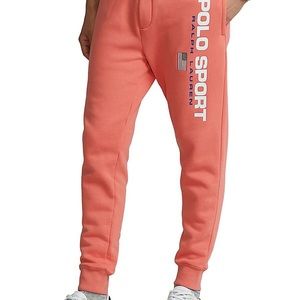 Polo Sport Ralph Lauren Sweatpants Amalfi Red Size Medium NEW Mens Pants